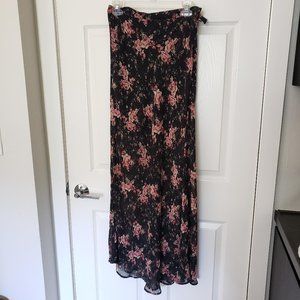 Forever 21 Floral Maxi Skirt EUC